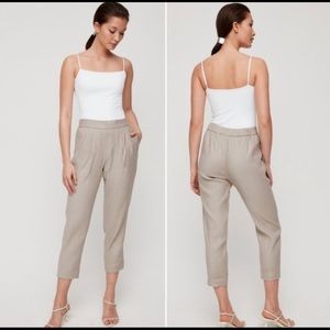 Aritzia Babaton Cohen Pant Beige 2